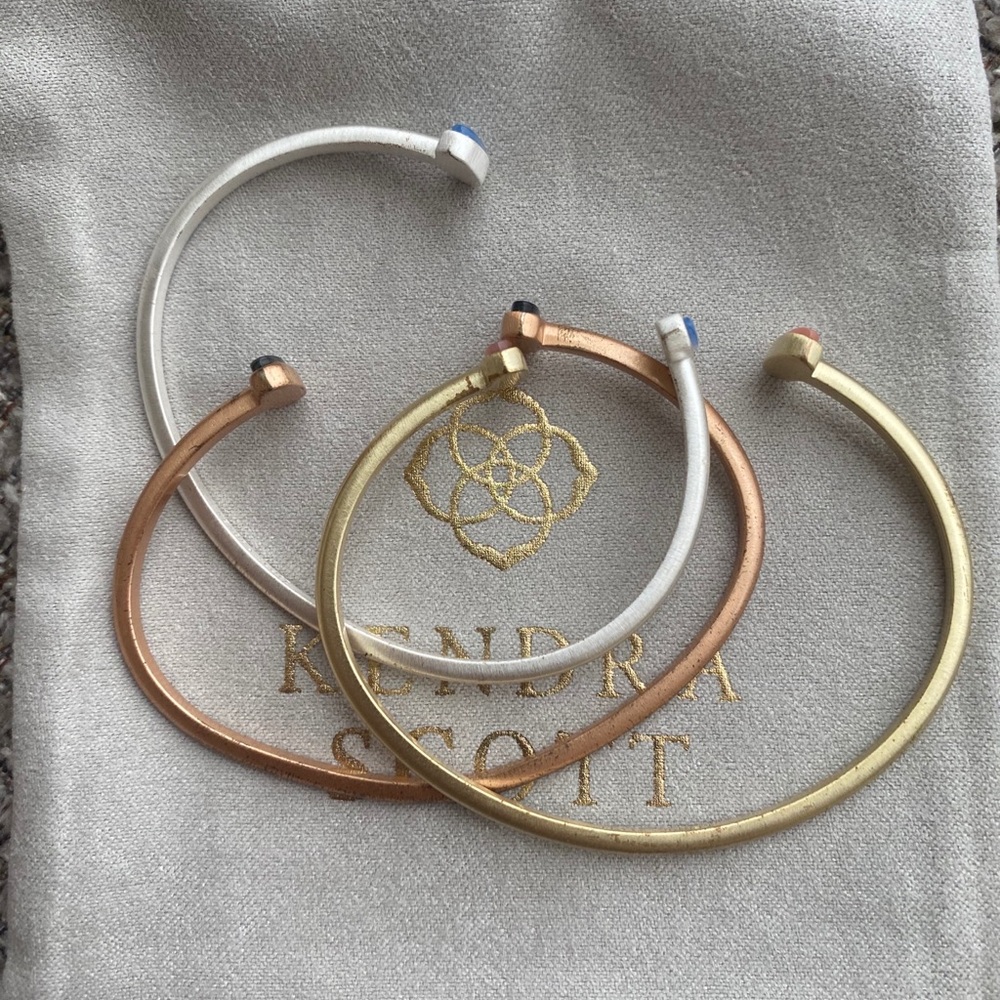Kendra Scott Set if 3 Bracelets - Picture 2 of 2